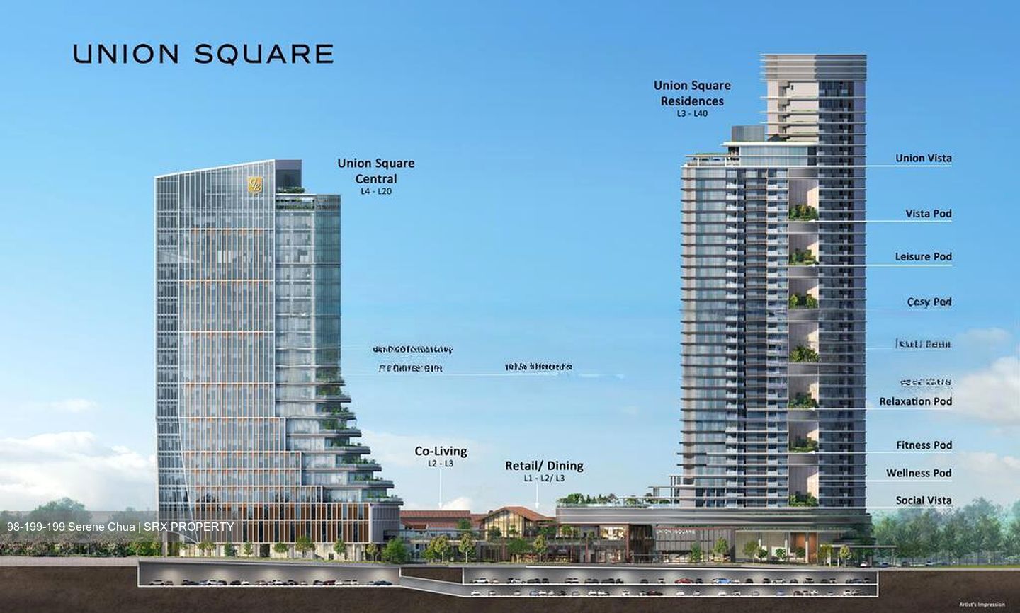 Union Square Residences (D1), Condominium #487117531